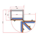 Sistec EUROGUARD-SE1-LFS-5 Wertschutztresor mit Eletronikschloss Home10