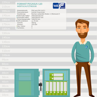 Format Pegasus 90 Wertschutzschrank