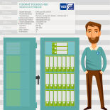 Format Pegasus Pro 480 Wertschutzschrank mit zwei Schlüsselschlösser