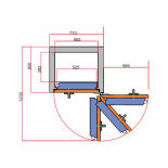 Sistec EUROGUARD-SE2-LFS-4 Wertschutztresor mit Elektronikschloss LG-BASIC