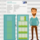 CLES protect AR8 Wertschutztresor mit mechanischer Zahlenkombination