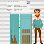 Müller Safe WSL0-6/16 Waffenschrank