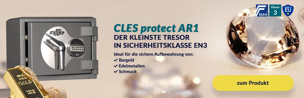 CLES protect AR1 Wertschutztresor